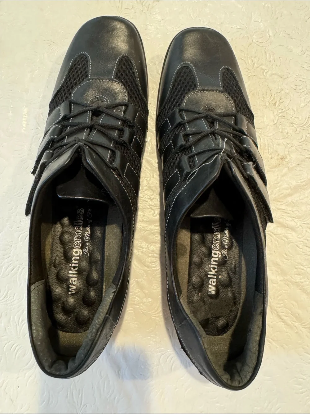 Walking Cradles Black Slip-On Casual Flats